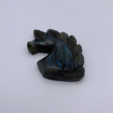Load image into Gallery viewer, Labradorite Unicorn Carving
