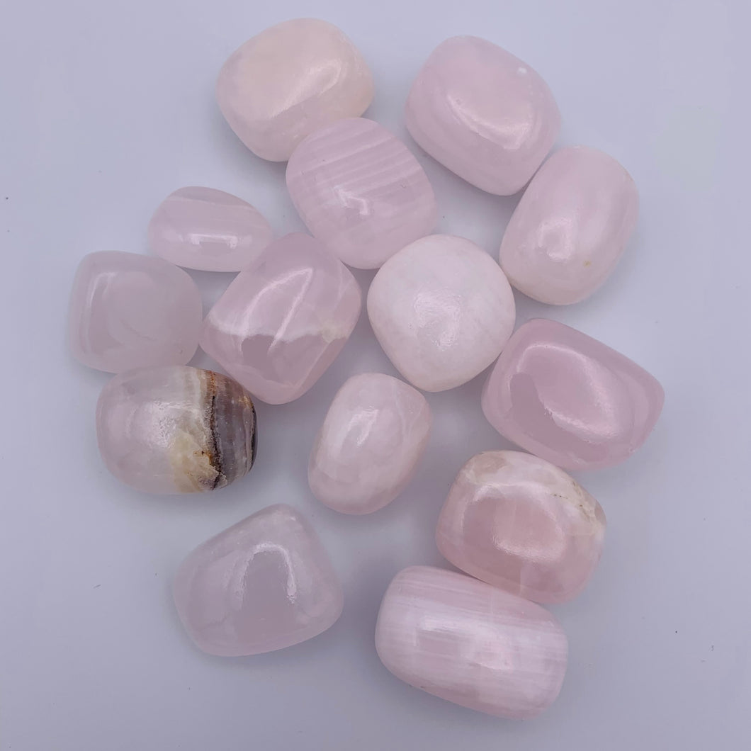 Mangano Calcite Tumble Stone