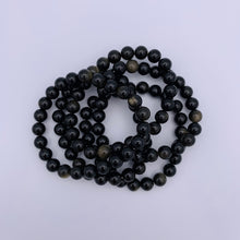 Load image into Gallery viewer, Golden Sheen Obsidian Bracelet
