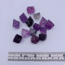 Load image into Gallery viewer, Purple Fluorite - Raw Octahedron
