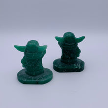 Load image into Gallery viewer, Green Aventurine Yoda
