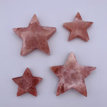 Load image into Gallery viewer, Rose Calcite Star
